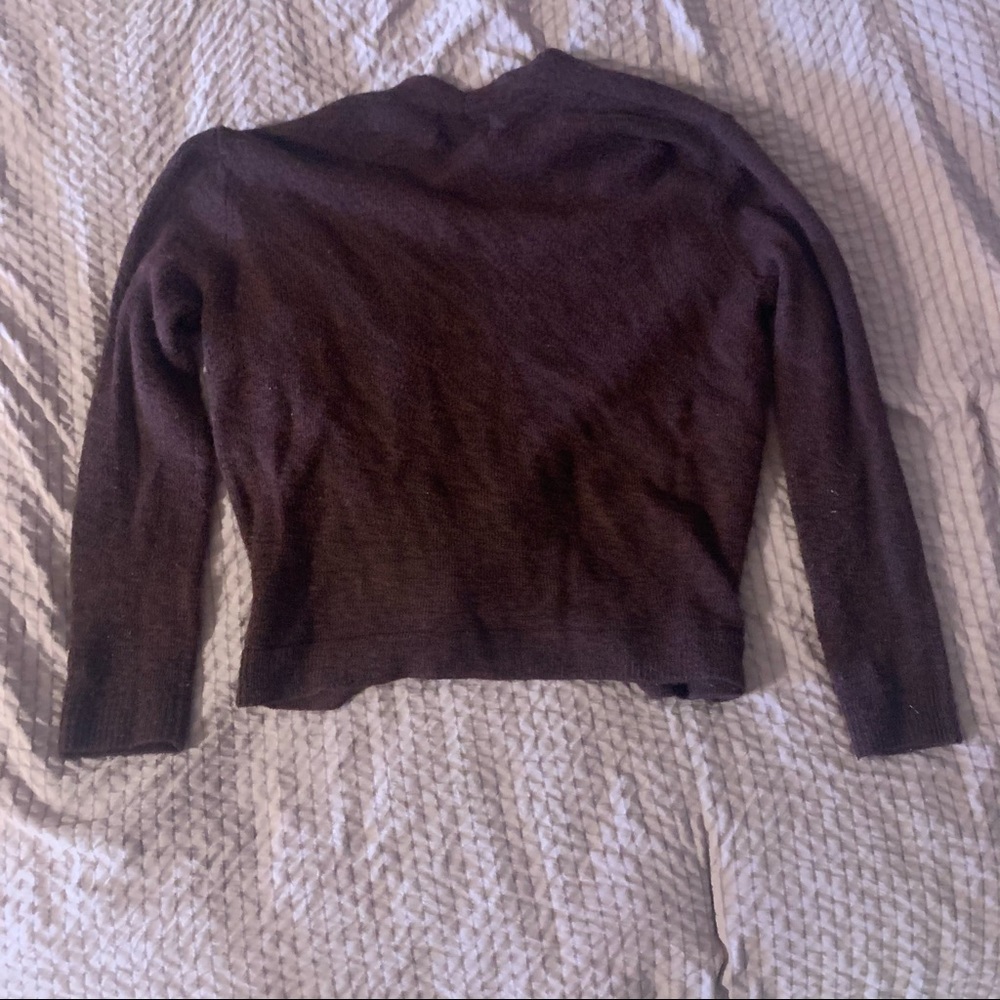 Deep Maroon Cardigan - Picture 4 of 5